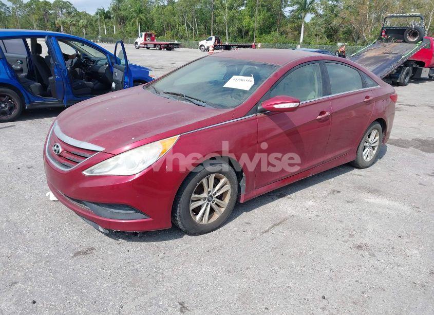 Photo 2 of 2014 Hyundai Sonata GLS (VIN 5NPEB4AC5EH927375)