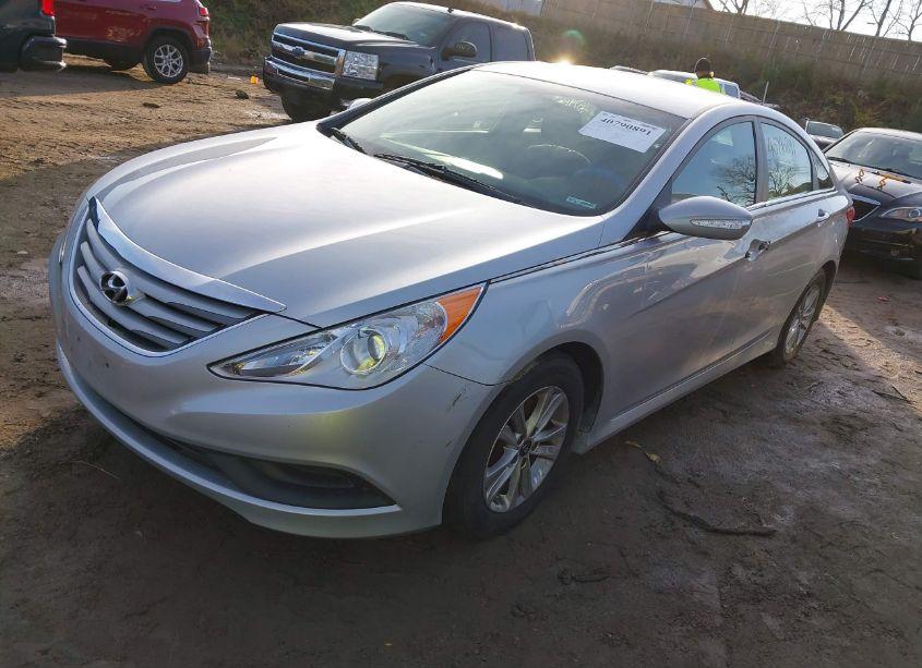 Photo 2 of 2014 Hyundai Sonata GLS (VIN 5NPEB4AC5EH936741)