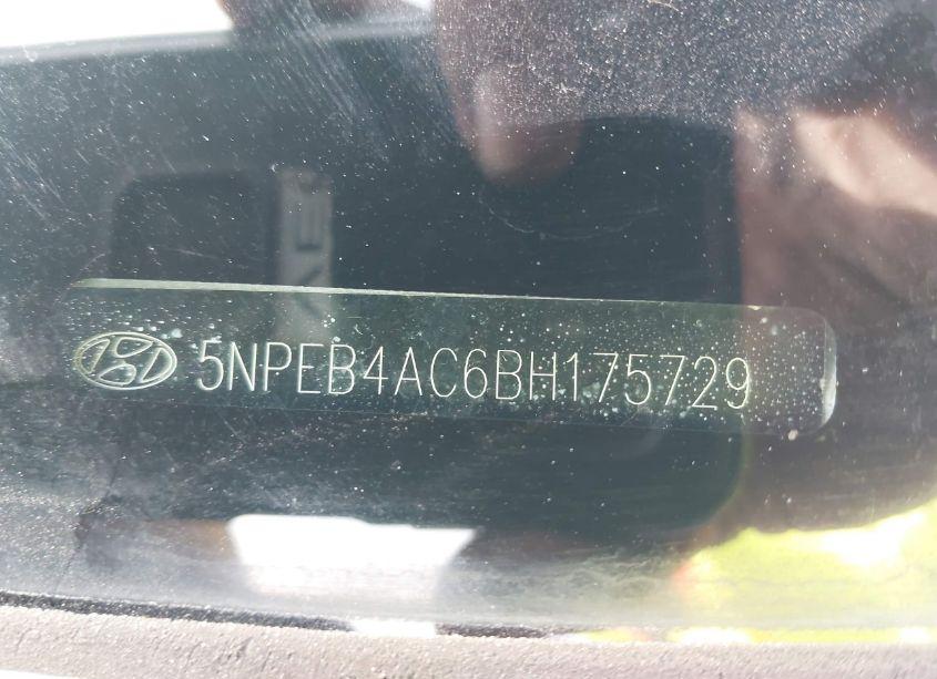 Photo 9 of 2011 Hyundai Sonata GLS (VIN 5NPEB4AC6BH175729)