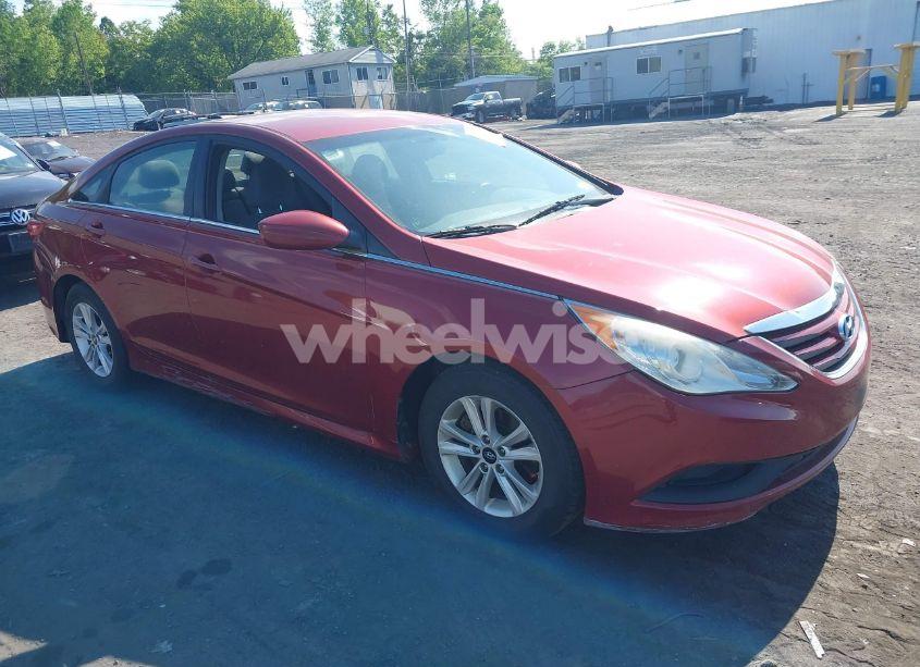 2014 Hyundai Sonata GLS (VIN 5NPEB4AC6EH837345) main photo