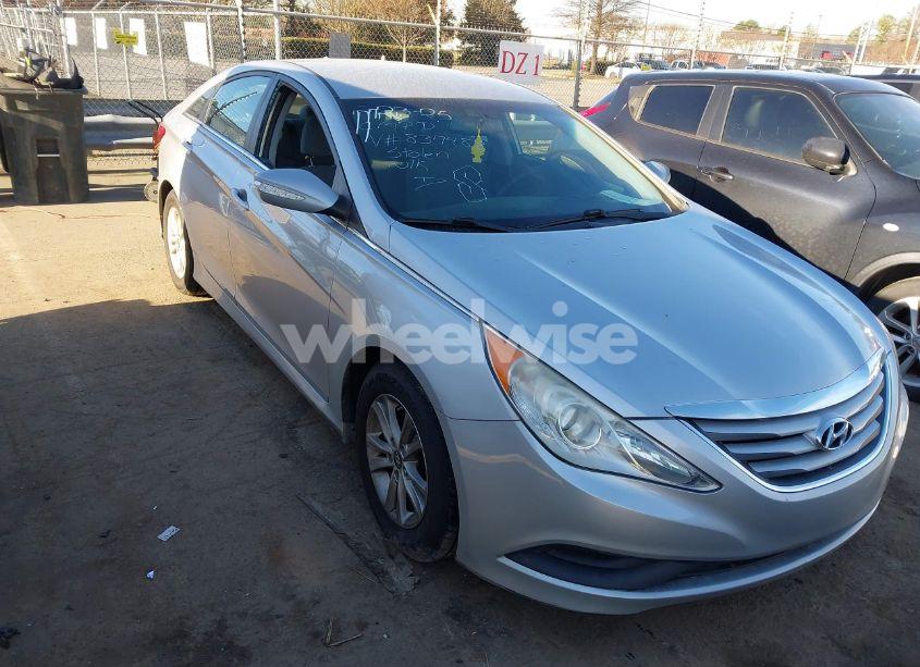 2014 Hyundai Sonata GLS (VIN 5NPEB4AC6EH837488) main photo