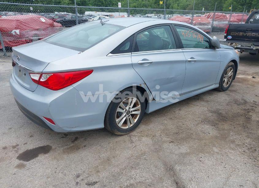 Photo 4 of 2014 Hyundai Sonata GLS (VIN 5NPEB4AC6EH886920)