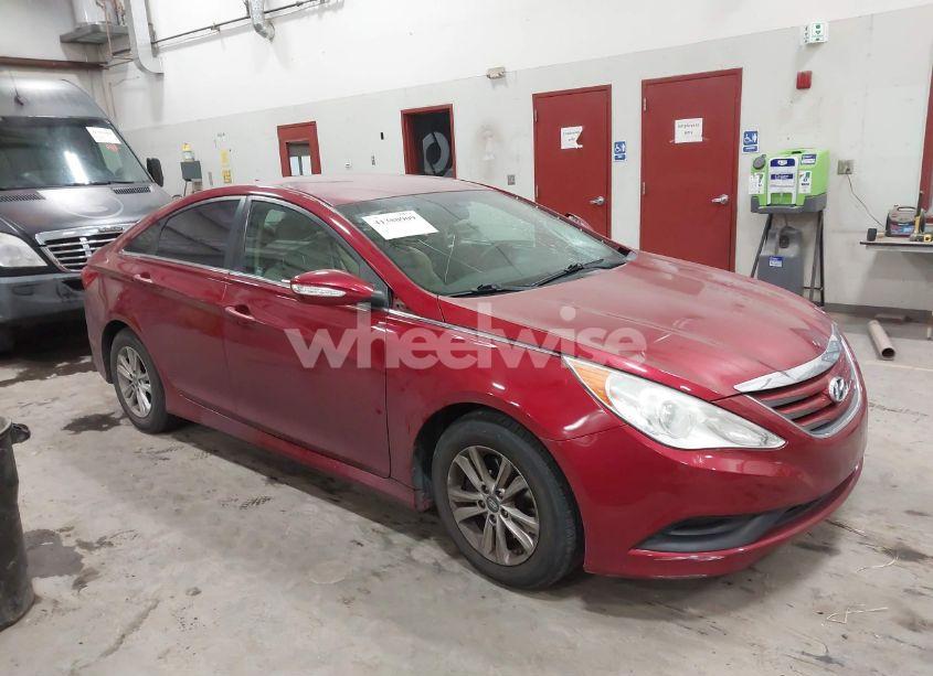 2014 Hyundai Sonata GLS (VIN 5NPEB4AC6EH896086) main photo