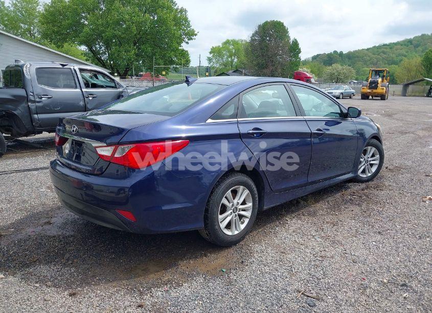 Photo 4 of 2014 Hyundai Sonata GLS (VIN 5NPEB4AC6EH907829)