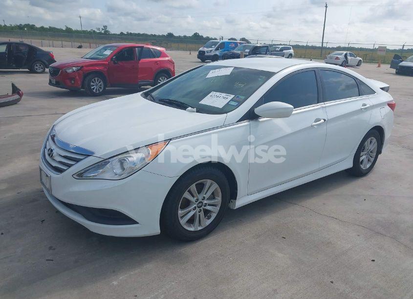 Photo 2 of 2014 Hyundai Sonata GLS (VIN 5NPEB4AC6EH910195)
