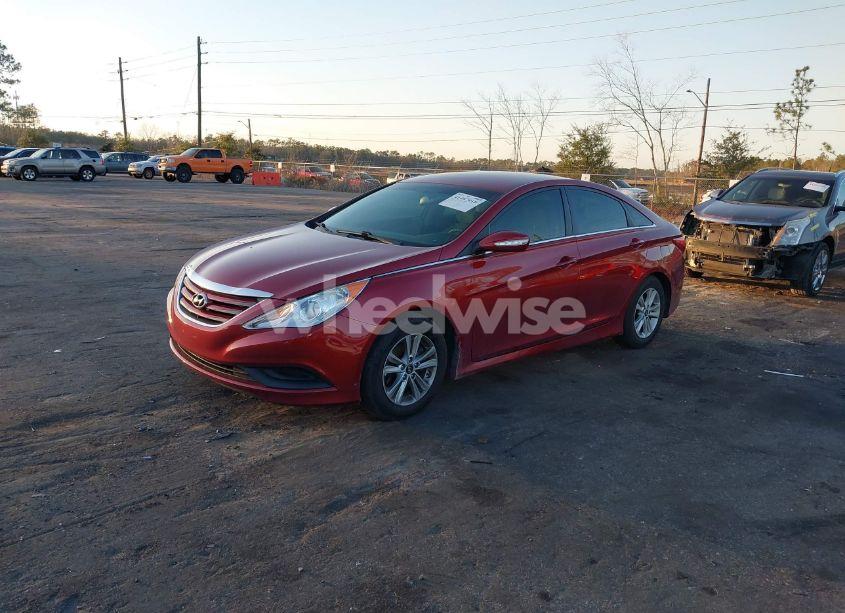 Photo 2 of 2014 Hyundai Sonata GLS (VIN 5NPEB4AC6EH945299)