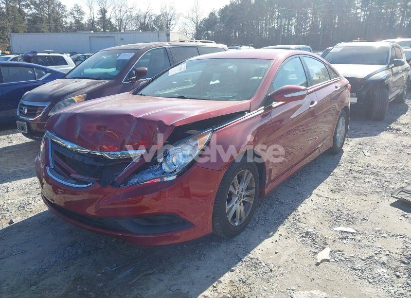 Photo 2 of 2014 Hyundai Sonata GLS (VIN 5NPEB4AC6EH947991)