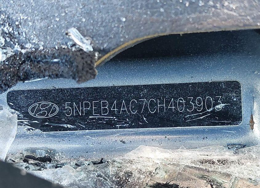 Photo 9 of 2012 Hyundai Sonata GLS (VIN 5NPEB4AC7CH403903)