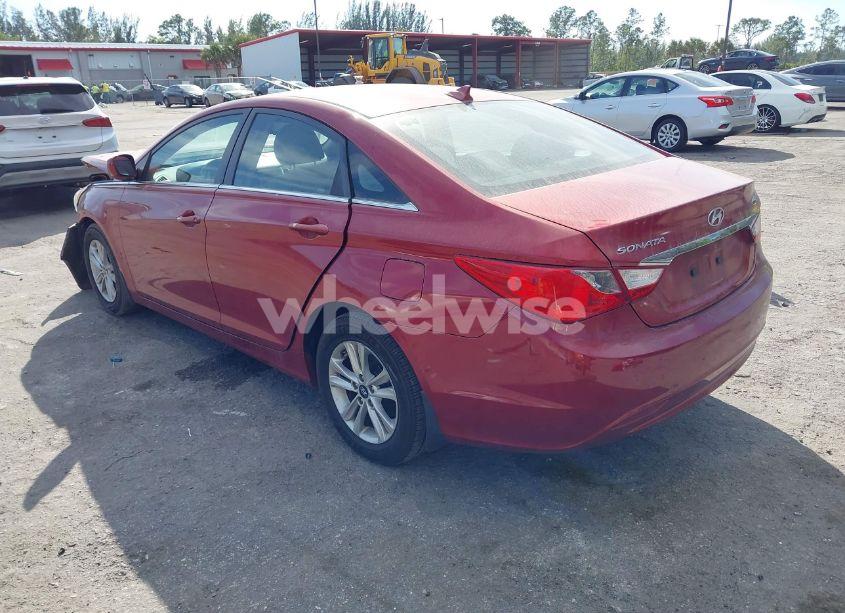 Photo 3 of 2012 Hyundai Sonata GLS (VIN 5NPEB4AC7CH462630)