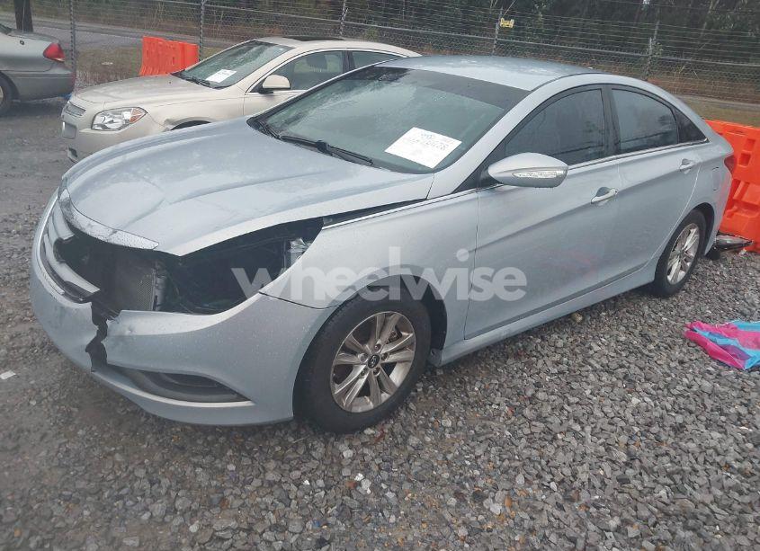 Photo 2 of 2014 Hyundai Sonata GLS (VIN 5NPEB4AC7EH827780)