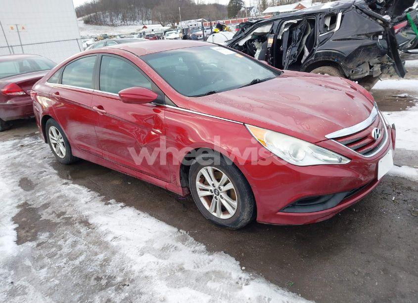 2014 Hyundai Sonata GLS (VIN 5NPEB4AC7EH856082) main photo