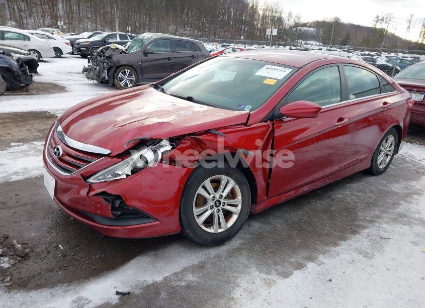 Photo 2 of 2014 Hyundai Sonata GLS (VIN 5NPEB4AC7EH856082)