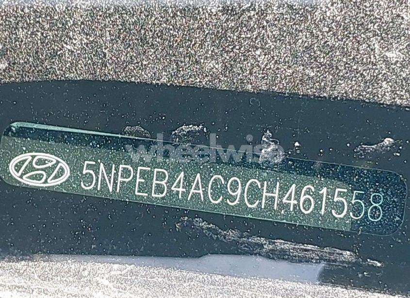 Photo 9 of 2012 Hyundai Sonata GLS (VIN 5NPEB4AC9CH461558)