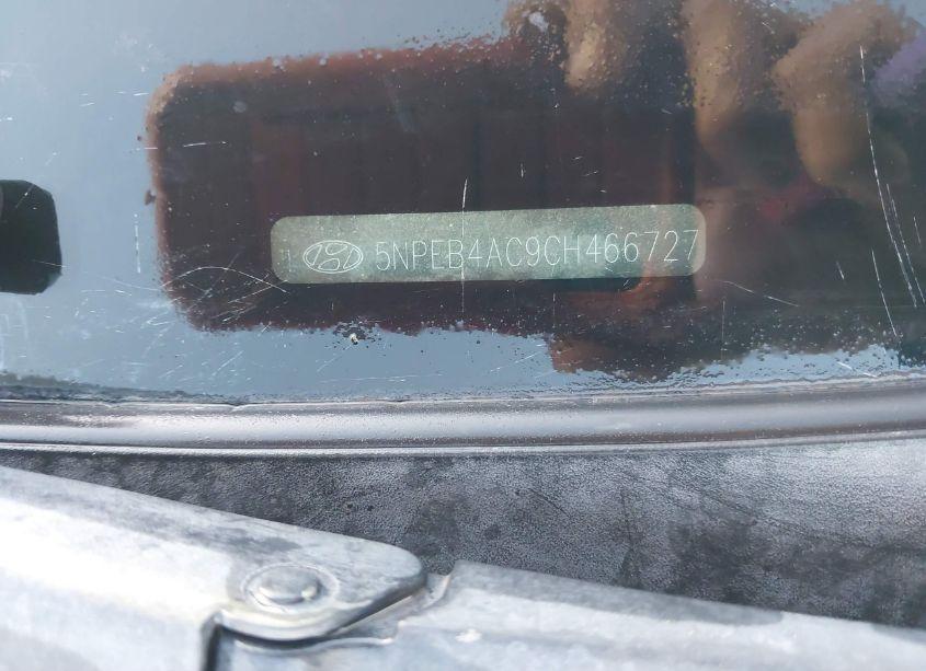 Photo 9 of 2012 Hyundai Sonata GLS (VIN 5NPEB4AC9CH466727)