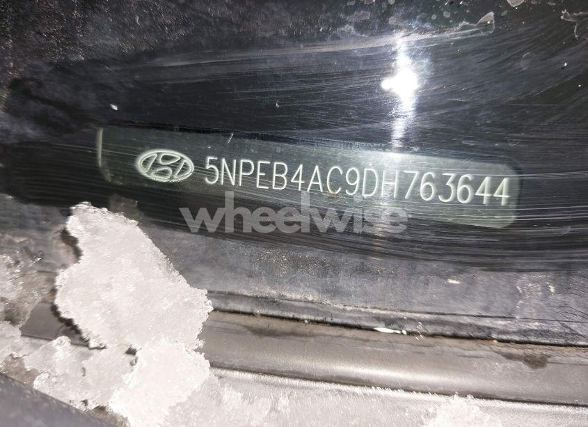 Photo 9 of 2013 Hyundai Sonata GLS (VIN 5NPEB4AC9DH763644)