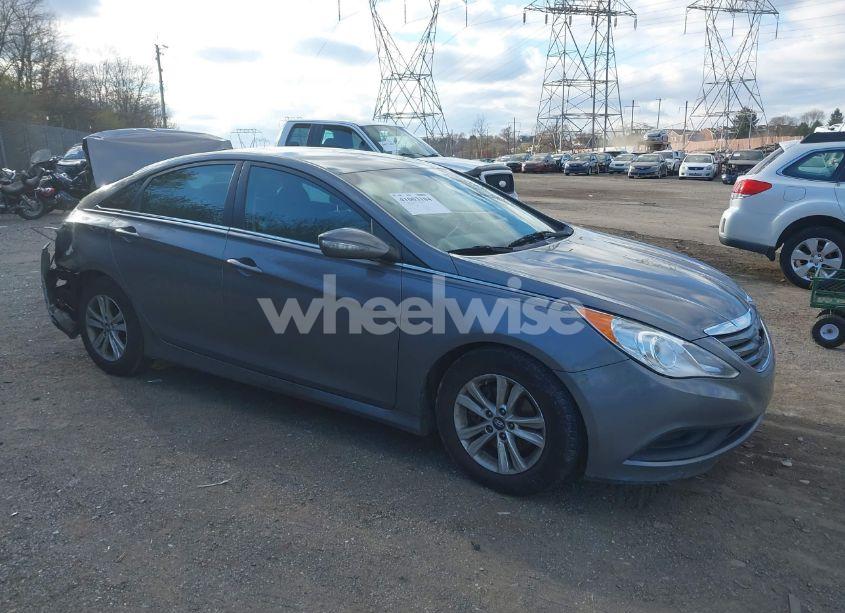 2014 Hyundai Sonata GLS (VIN 5NPEB4AC9EH872848) main photo