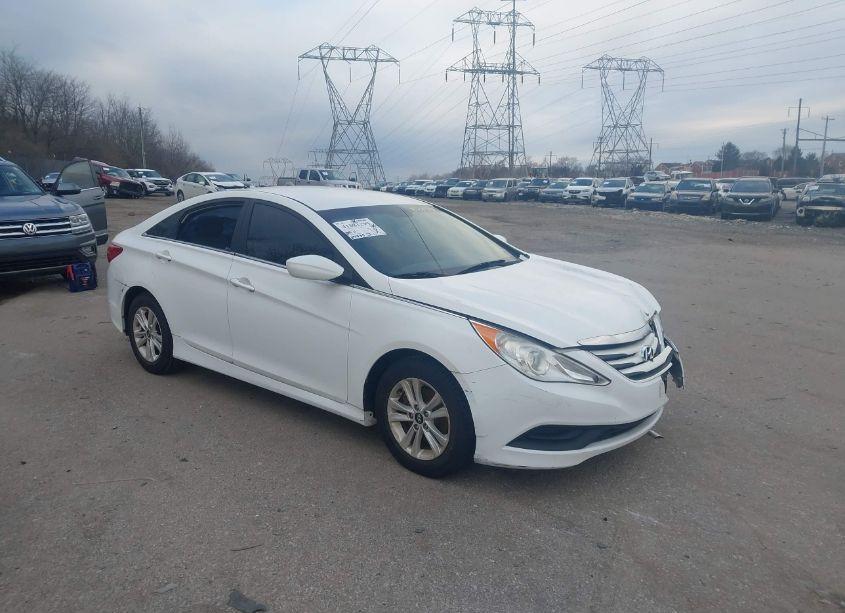 2014 Hyundai Sonata GLS (VIN 5NPEB4AC9EH873398) main photo