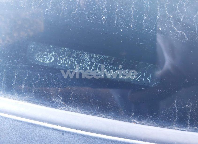 Photo 12 of 2011 Hyundai Sonata GLS (VIN 5NPEB4ACXBH156214)