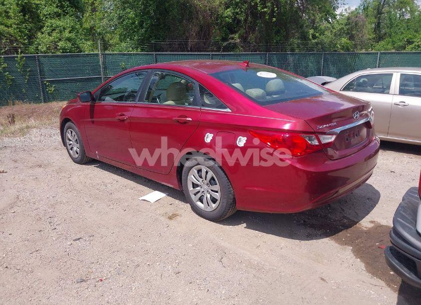 Photo 3 of 2012 Hyundai Sonata GLS (VIN 5NPEB4ACXCH335838)