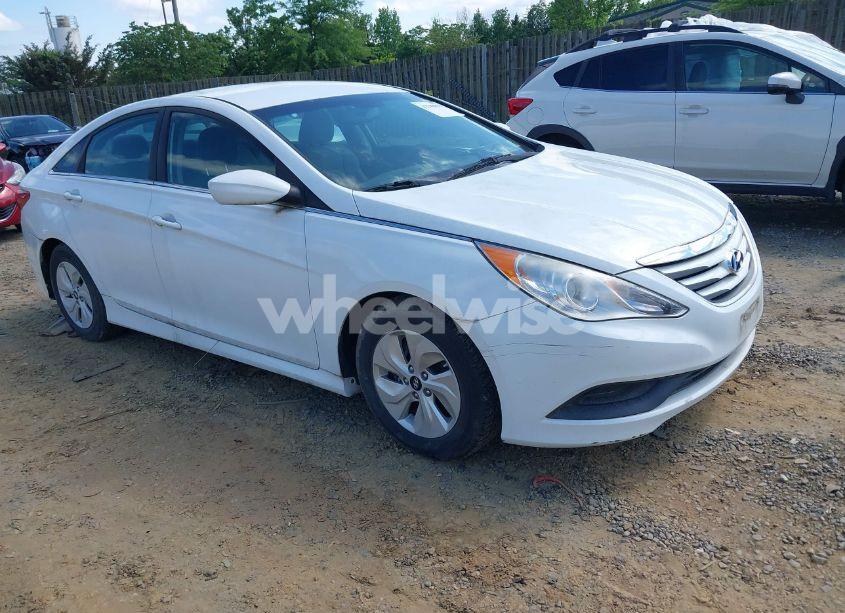 2014 Hyundai Sonata GLS (VIN 5NPEB4ACXEH816949) main photo