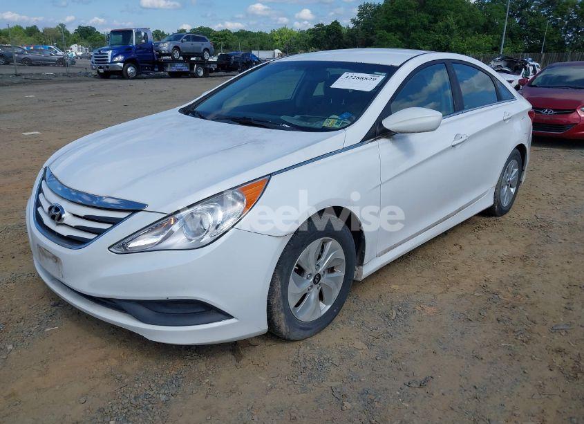 Photo 2 of 2014 Hyundai Sonata GLS (VIN 5NPEB4ACXEH816949)