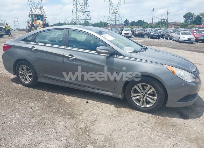 2014 Hyundai Sonata GLS (VIN 5NPEB4ACXEH822833) main photo