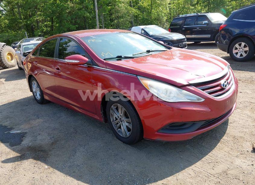 2014 Hyundai Sonata GLS (VIN 5NPEB4ACXEH841740) main photo