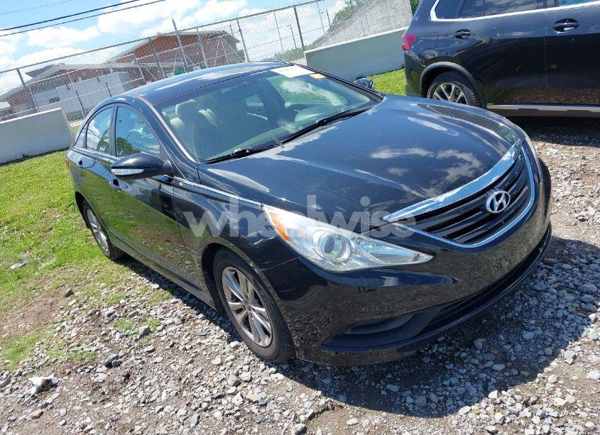 2014 Hyundai Sonata GLS (VIN 5NPEB4ACXEH856612) main photo