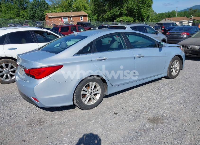 Photo 4 of 2014 Hyundai Sonata GLS (VIN 5NPEB4ACXEH864449)