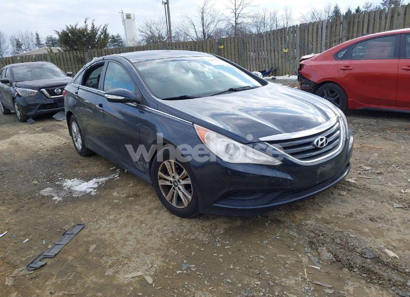 2014 Hyundai Sonata GLS (VIN 5NPEB4ACXEH866668) main photo