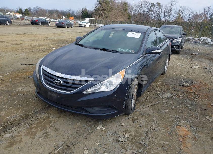 Photo 2 of 2014 Hyundai Sonata GLS (VIN 5NPEB4ACXEH866668)