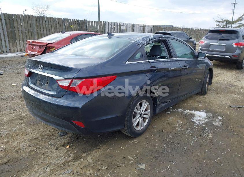 Photo 4 of 2014 Hyundai Sonata GLS (VIN 5NPEB4ACXEH866668)
