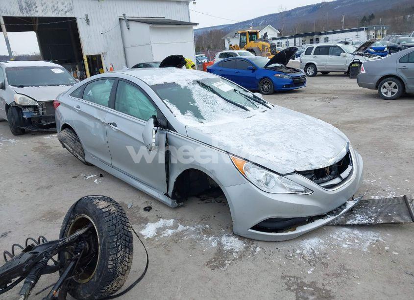2014 Hyundai Sonata GLS (VIN 5NPEB4ACXEH887035) main photo