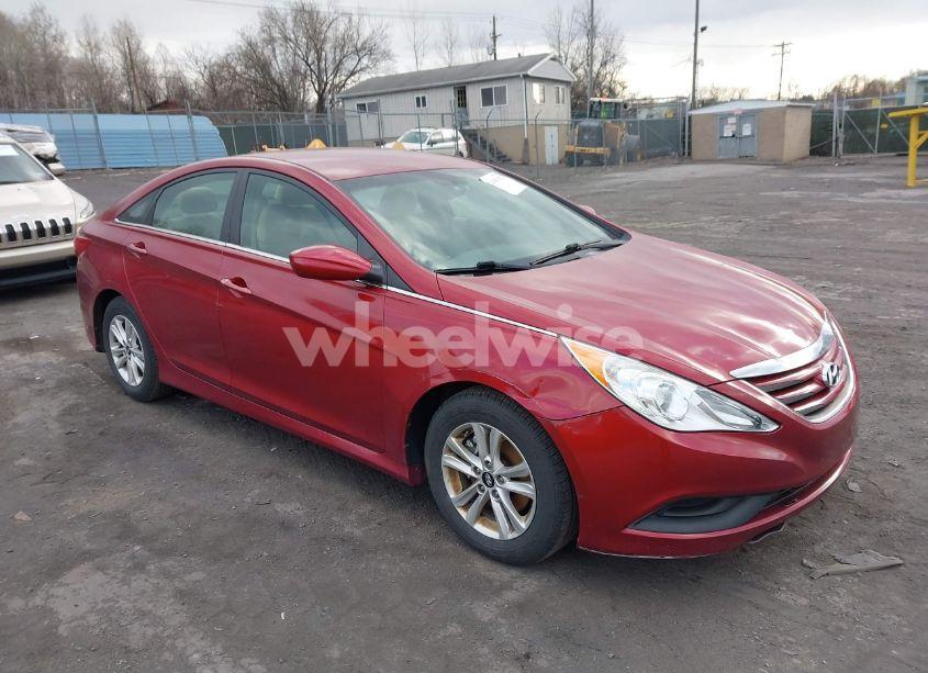 2014 Hyundai Sonata GLS (VIN 5NPEB4ACXEH922706) main photo