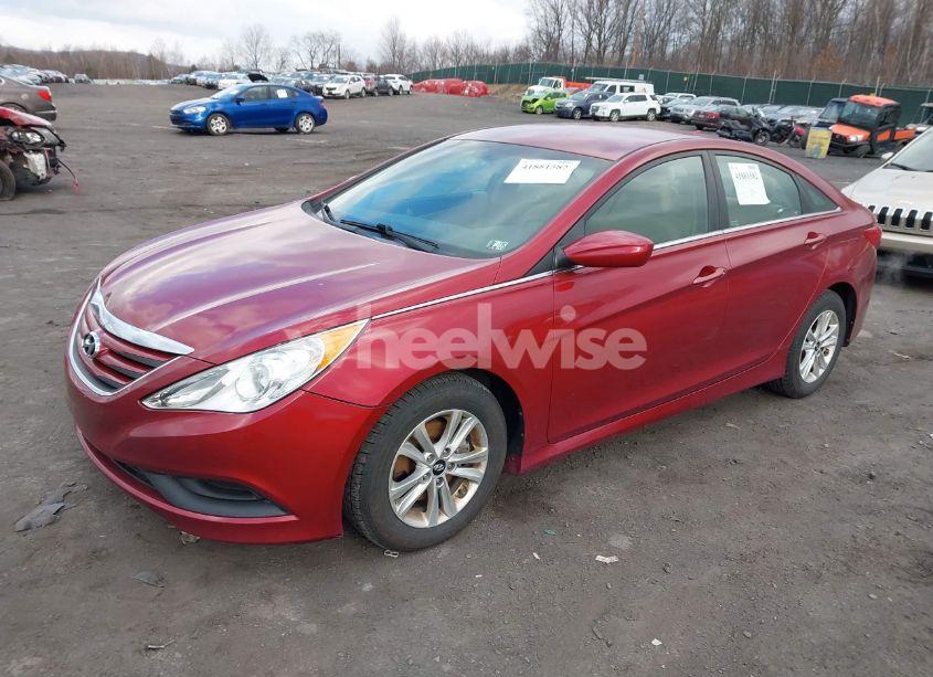 Photo 2 of 2014 Hyundai Sonata GLS (VIN 5NPEB4ACXEH922706)