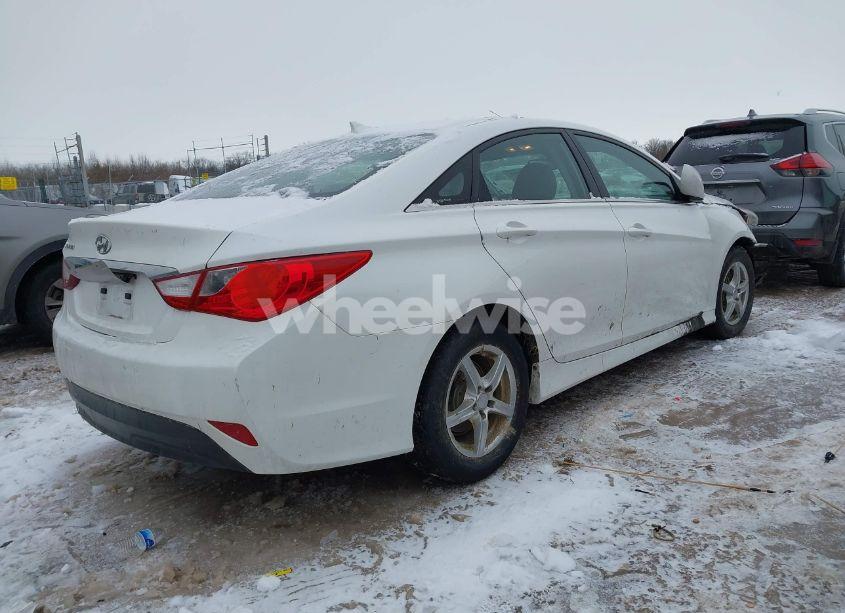 Photo 4 of 2014 Hyundai Sonata GLS (VIN 5NPEB4ACXEH939926)