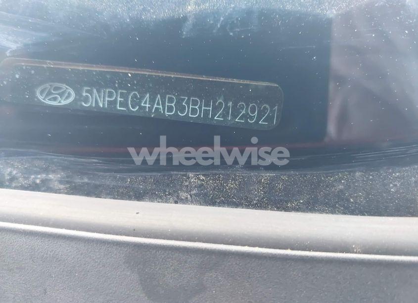 Photo 12 of 2011 Hyundai Sonata LIMITED 2.0T (VIN 5NPEC4AB3BH212921)