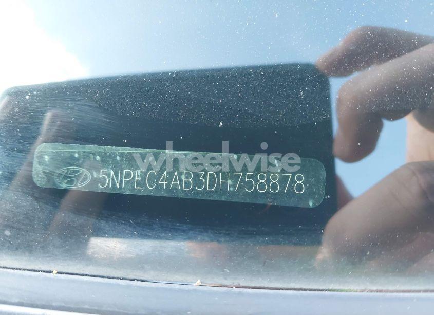 Photo 9 of 2013 Hyundai Sonata SE 2.0T (VIN 5NPEC4AB3DH758878)