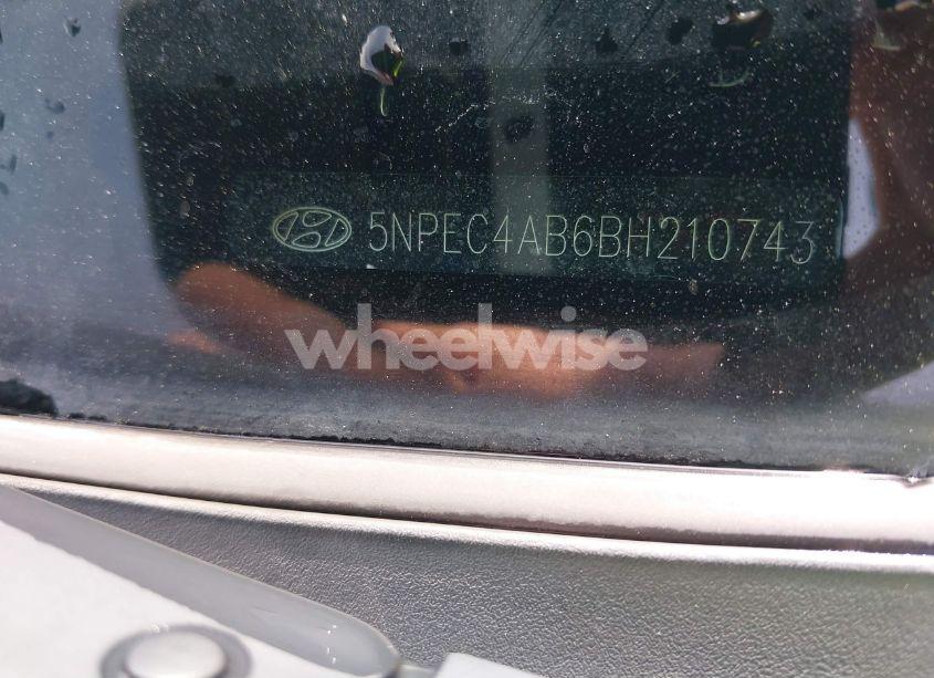 Photo 9 of 2011 Hyundai Sonata SE 2.0T (VIN 5NPEC4AB6BH210743)