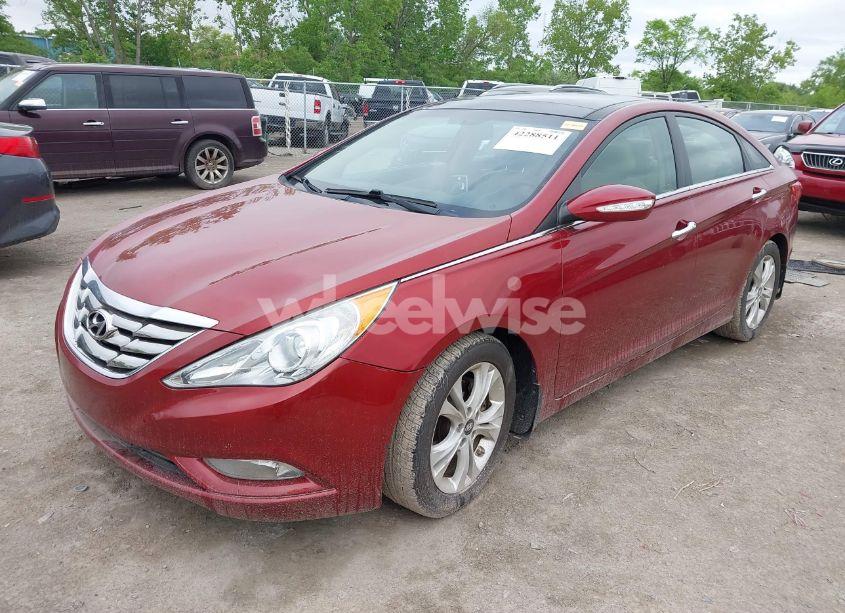 Photo 2 of 2012 Hyundai Sonata LIMITED (VIN 5NPEC4AC0CH351933)