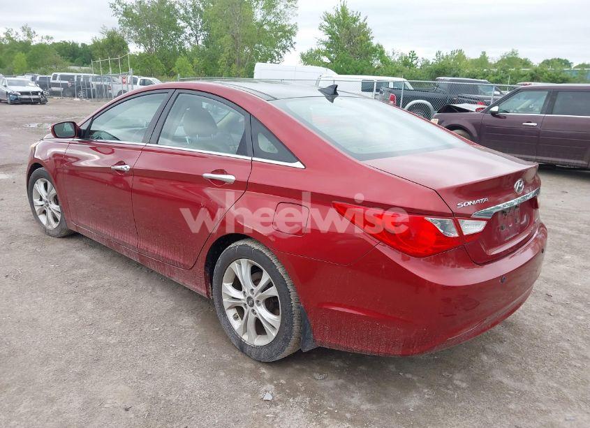 Photo 3 of 2012 Hyundai Sonata LIMITED (VIN 5NPEC4AC0CH351933)