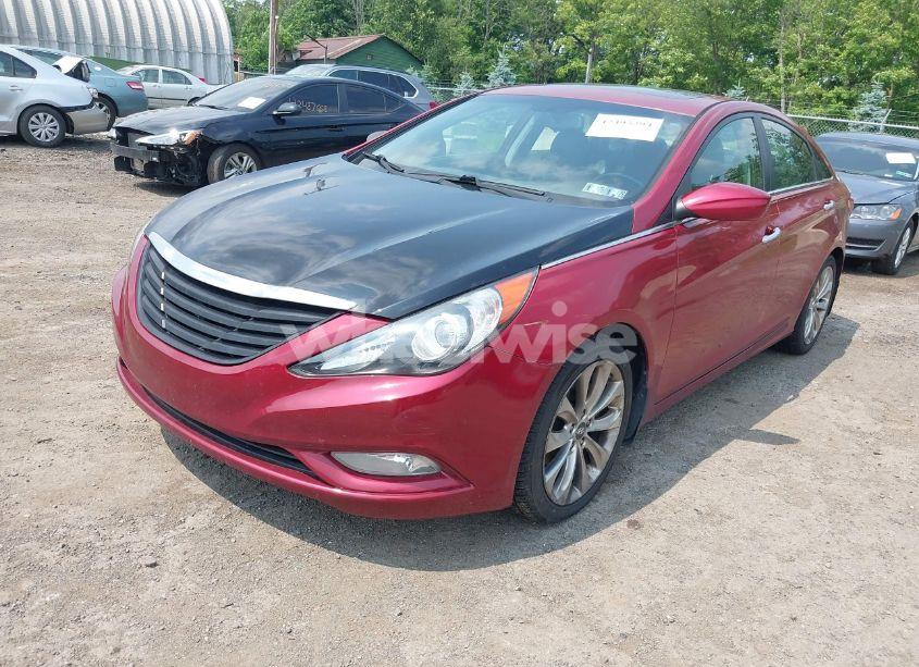 Photo 2 of 2012 Hyundai Sonata SE (VIN 5NPEC4AC0CH411449)