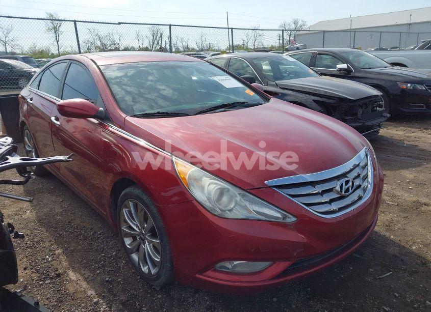 2012 Hyundai Sonata SE (VIN 5NPEC4AC0CH444533) main photo