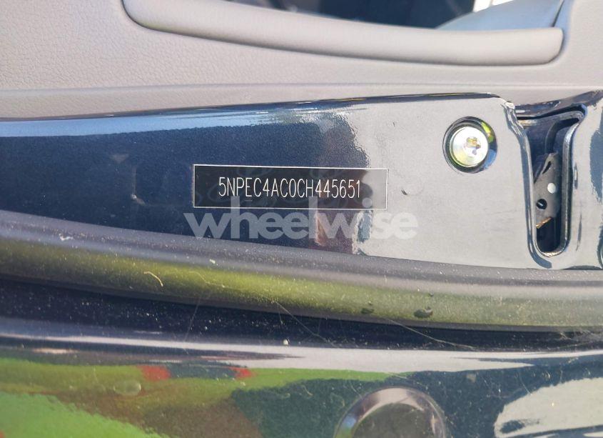 Photo 9 of 2012 Hyundai Sonata LIMITED (VIN 5NPEC4AC0CH445651)