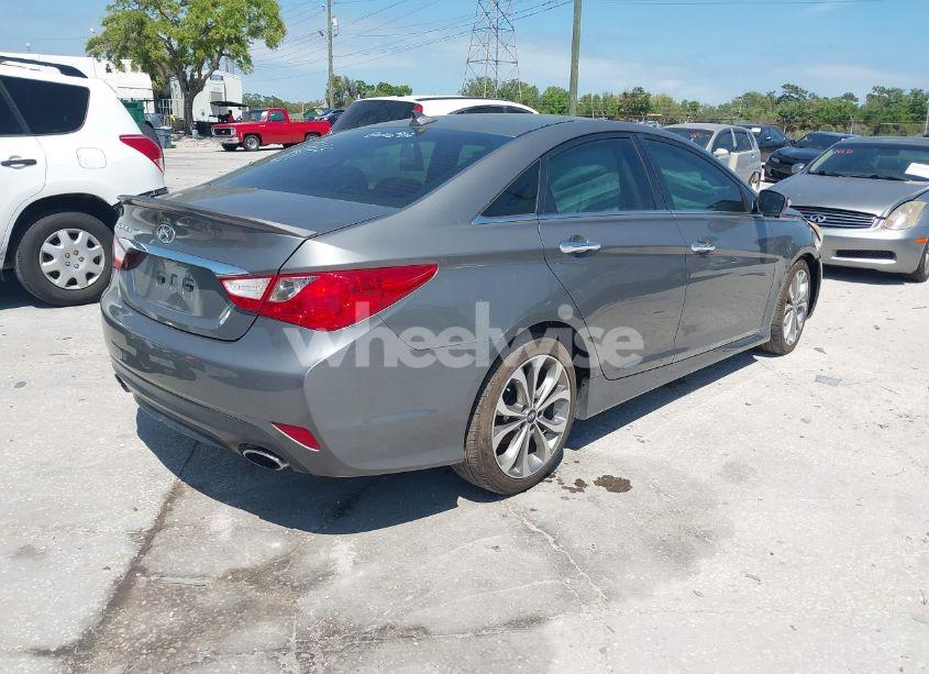 Photo 4 of 2014 Hyundai Sonata SE (VIN 5NPEC4AC0EH825494)