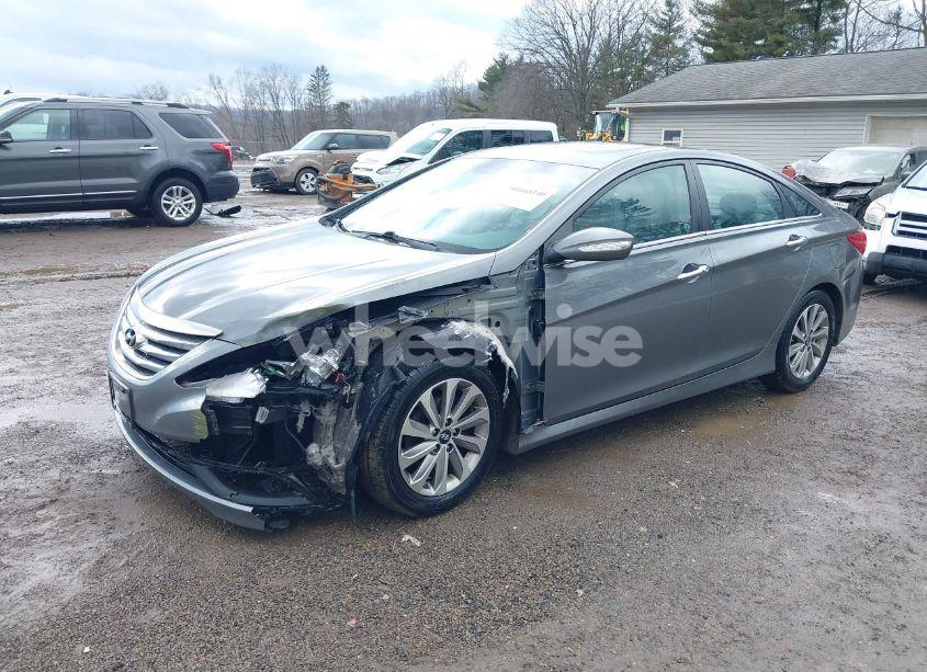 Photo 2 of 2014 Hyundai Sonata LIMITED (VIN 5NPEC4AC0EH909587)