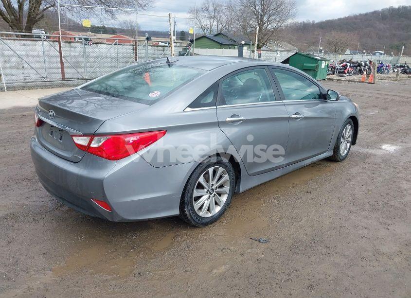 Photo 4 of 2014 Hyundai Sonata LIMITED (VIN 5NPEC4AC0EH909587)