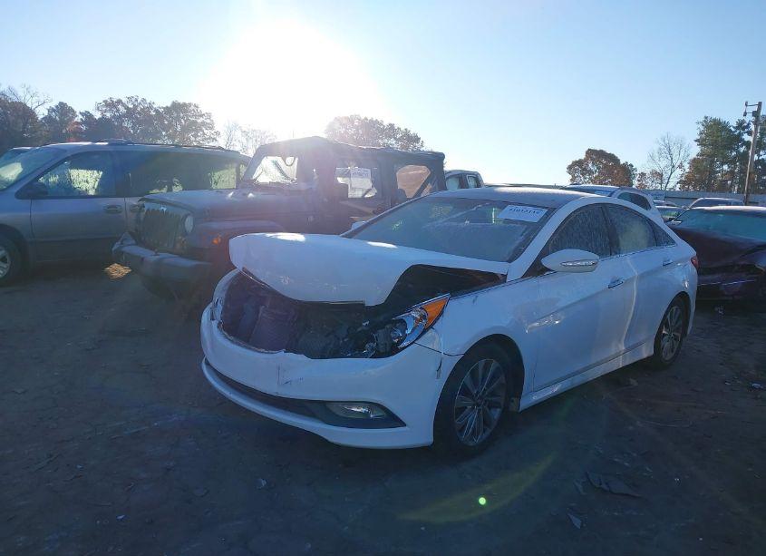 Photo 2 of 2014 Hyundai Sonata LIMITED (VIN 5NPEC4AC0EH918743)