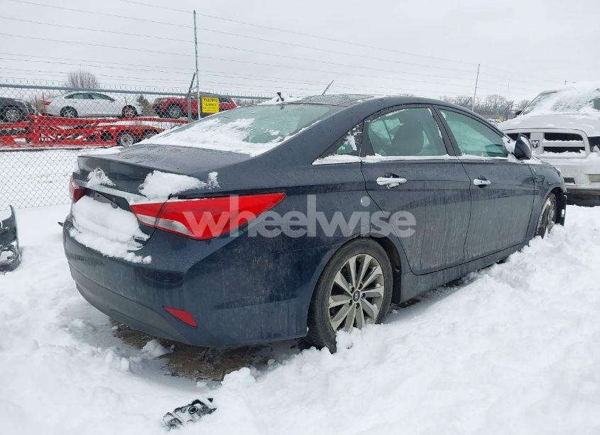 Photo 4 of 2014 Hyundai Sonata LIMITED (VIN 5NPEC4AC0EH932027)