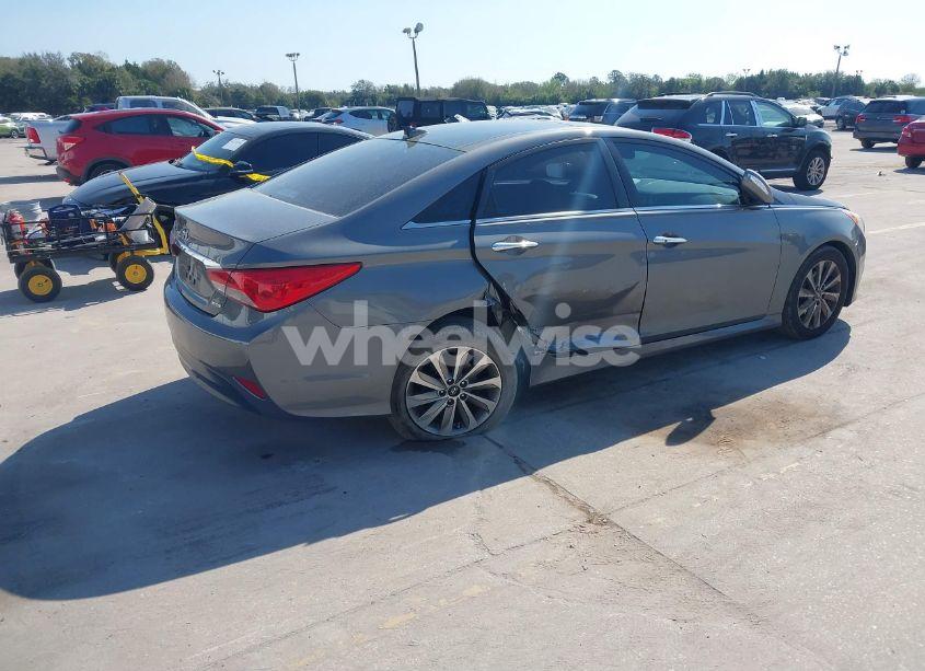 Photo 4 of 2014 Hyundai Sonata LIMITED (VIN 5NPEC4AC1EH839615)